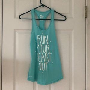 Blue Nike Tank Top